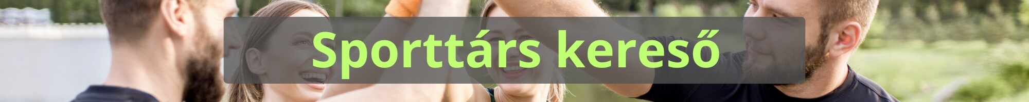 Sporttárs Banner